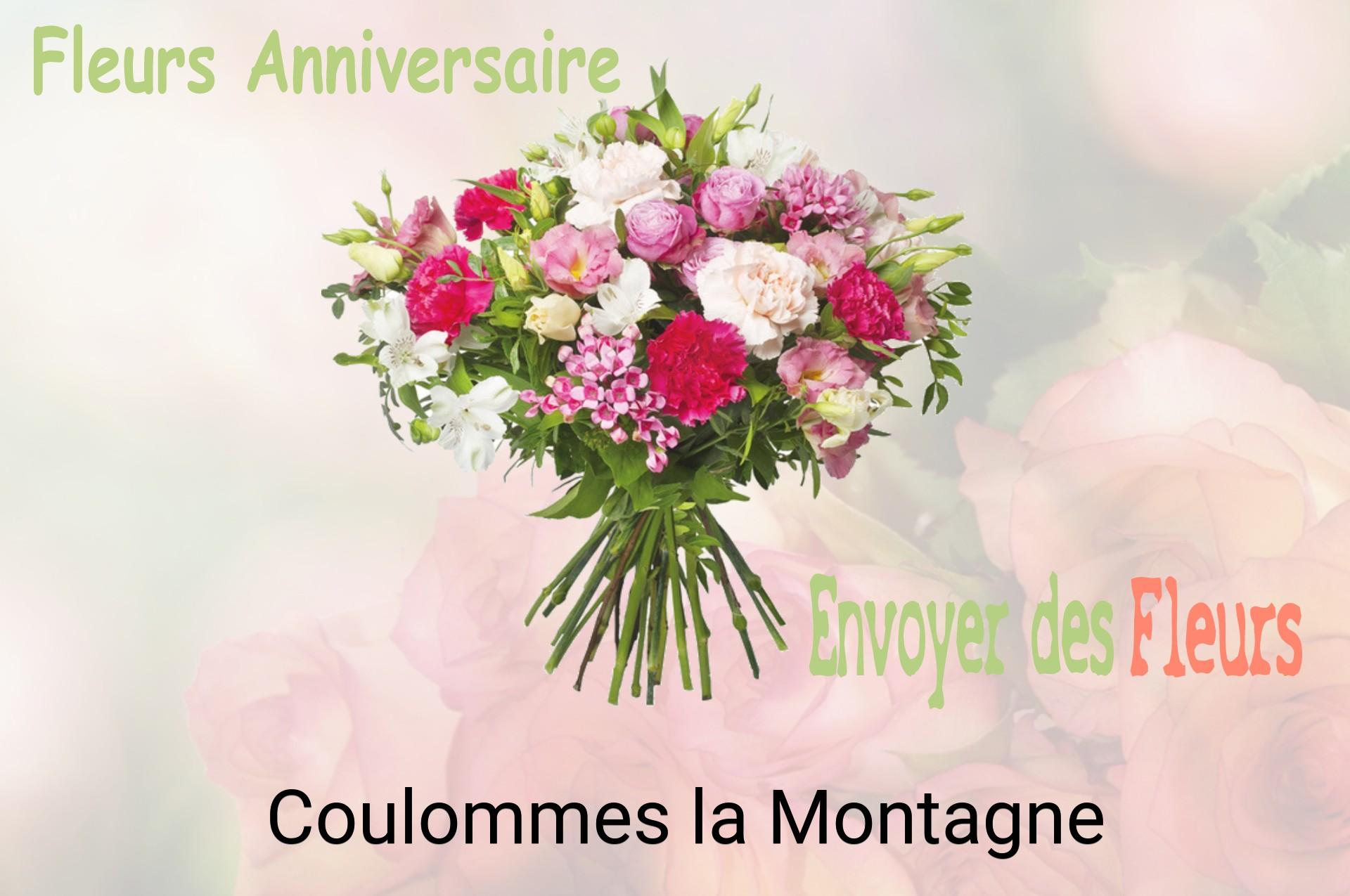 Bouquet de fleurs d’anniversaire livré à Coulommes-la-Montagne